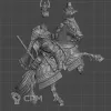 Описание картинки Helm Hammerhand, King of Rohan (2025) Верхом от WastelandMiniatures по цене 450руб | Свободный Рынок Миниатюр - СРМ - изображение - №2