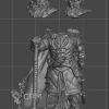 Описание картинки Helm Hammerhand, King of Rohan (2025) Пеший от WastelandMiniatures по цене 250руб | Свободный Рынок Миниатюр - СРМ - изображение - №2