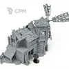 Описание картинки Разрушенный Дом-Мельница - Фэнтези Террейн от Terrain Print по цене 1 950руб | Свободный Рынок Миниатюр - СРМ - изображение - №2