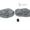 Описание картинки Подбитые Танки - Trench Crusade Террейн от Terrain Print по цене 1 100руб | Свободный Рынок Миниатюр - СРМ - изображение - №2