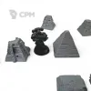 Описание картинки Противотанковые пирамиды - Trench Crusade Террейн от Terrain Print по цене 500руб | Свободный Рынок Миниатюр - СРМ - изображение - №5