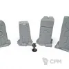 Описание картинки Обелиски Некрон - Warhammer Террейн от Terrain Print по цене 2 500руб | Свободный Рынок Миниатюр - СРМ - изображение - №2