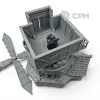 Описание картинки Большая Мельница - Фэнтези Террейн, City of Tarok от Terrain Print по цене 2 900руб | Свободный Рынок Миниатюр - СРМ - изображение - №6