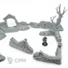 Описание картинки Стены Кладбища - Фэнтези Террейн, Shadowfey Ruins от Terrain Print по цене 1 800руб | Свободный Рынок Миниатюр - СРМ - изображение - №5