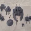 Описание картинки Wave Serpent / Fire Prism / Falcon с базой от 3d печать на заказ по цене 100руб | Свободный Рынок Миниатюр - СРМ - изображение - №3