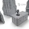 Описание картинки Набор Террейна 11th Редакции - Armored Ruins от Terrain Print по цене 3 000руб | Свободный Рынок Миниатюр - СРМ - изображение - №3