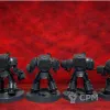 Описание картинки Миниатюры Leviathan Terminator Squad 5 шт 35 мм на подставках элитный отряд Warhammer 40K от 3DSprint по цене 777руб | Свободный Рынок Миниатюр - СРМ - изображение - №2