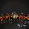 Описание картинки Canis Rex + Sir Hekhtur + 4 Armiger от Maeglin по цене 18 000руб | Свободный Рынок Миниатюр - СРМ - изображение - №2