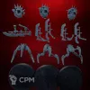 Описание картинки Skorpekh Destroyers (3 модели) + базы элитный отряд Necrons для Warhammer 40k от 3DSprint по цене 600руб | Свободный Рынок Миниатюр - СРМ - изображение - №2