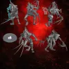Описание картинки Flayed Ones Necrons Warhammer 40K, набор миниатюр Некроны, 5 фигурок для настольного варге от 3DSprint по цене 750руб | Свободный Рынок Миниатюр - СРМ - изображение - №2
