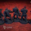 Описание картинки Миниатюры Warhammer 40K Space Wolves, набор 5 шт + подставки, собранные и грунтованные от 3DSprint по цене 888руб | Свободный Рынок Миниатюр - СРМ - изображение - №2