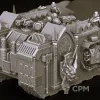 Описание картинки Grey Knights Land Raider от Магазин Альфария по цене 2 200руб | Свободный Рынок Миниатюр - СРМ - изображение - №2