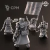 Описание картинки Command squad. Nightcloak Regiment. Imperial Guard от Manufactorum76 по цене 650руб | Свободный Рынок Миниатюр - СРМ - изображение - №2