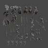 Описание картинки Custodian Guard - альт (отряд 5 моделей) от Магазин Альфария по цене 1 100руб | Свободный Рынок Миниатюр - СРМ - изображение - №3