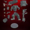 Описание картинки Миниатюра Warhammer 40000 Orcs. Spek-Opz Orcs kitB. Модульный набор.3 шт от 3DSprint по цене 1 000руб | Свободный Рынок Миниатюр - СРМ - изображение - №2