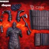 Описание картинки Фигурка Бог войны Кратос Призрак Спарты / God of War Ghost of Sparta (18см) от 3DSprint по цене 3 000руб | Свободный Рынок Миниатюр - СРМ - изображение - №4