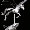 Описание картинки Dark Elves Nightmare Pegasus от Магазин Альфария по цене 250руб | Свободный Рынок Миниатюр - СРМ - изображение - №4