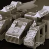 Описание картинки Grey Knights Land Raider от Магазин Альфария по цене 2 200руб | Свободный Рынок Миниатюр - СРМ - изображение - №3