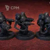 Описание картинки Миниатюры Warhammer 40,000 Blood Angels Aggressors Squad,набор 3 шт + подставки, собранные от 3DSprint по цене 550руб | Свободный Рынок Миниатюр - СРМ - изображение - №3