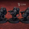 Описание картинки Миниатюры Warhammer 40,000 Blood Angels Aggressors Squad,набор 3 шт + подставки, собранные от 3DSprint по цене 550руб | Свободный Рынок Миниатюр - СРМ - изображение - №4