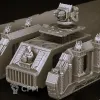 Описание картинки Grey Knights Razorback от Магазин Альфария по цене 1 200руб | Свободный Рынок Миниатюр - СРМ - изображение - №3