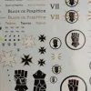 Описание картинки Transfer Sheet Imperial Fists от ССП по цене 1 800руб | Свободный Рынок Миниатюр - СРМ - изображение - №4
