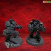 Описание картинки Миниатюры Leviathan Terminator Squad 5 шт 35 мм на подставках элитный отряд Warhammer 40K от 3DSprint по цене 777руб | Свободный Рынок Миниатюр - СРМ - изображение - №4