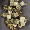 Описание картинки Adeptus Custodes Dice Set от ССП по цене 3 300руб | Свободный Рынок Миниатюр - СРМ - изображение - №2