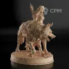 Описание картинки Sylvaen Sister of Wolves Фигурка от GAS3TXD  по цене 5 200руб | Свободный Рынок Миниатюр - СРМ - изображение - №5