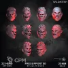 Описание картинки Chaos Wrath - Gladiators Multipart Squad от PocketSized Prints по цене 2 250руб | Свободный Рынок Миниатюр - СРМ - изображение - №5