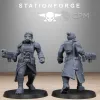 Описание картинки GrimGuard Steel Sisters от PocketSized Prints по цене 1 500руб | Свободный Рынок Миниатюр - СРМ - изображение - №2