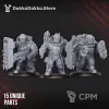 Описание картинки Alcat Heavy Mules (build kit) от Бруталити по цене 1 200руб | Свободный Рынок Миниатюр - СРМ - изображение - №4