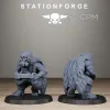 Описание картинки GrimGuard Jungle Fighter Snipers от PocketSized Prints по цене 1 500руб | Свободный Рынок Миниатюр - СРМ - изображение - №7