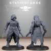Описание картинки GrimGuard Steel Sisters от PocketSized Prints по цене 1 500руб | Свободный Рынок Миниатюр - СРМ - изображение - №11