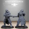 Описание картинки GrimGuard Steel Sisters от PocketSized Prints по цене 1 500руб | Свободный Рынок Миниатюр - СРМ - изображение - №10