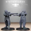 Описание картинки GrimGuard Steel Sisters от PocketSized Prints по цене 1 500руб | Свободный Рынок Миниатюр - СРМ - изображение - №5
