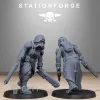 Описание картинки GrimGuard Steel Sisters от PocketSized Prints по цене 1 500руб | Свободный Рынок Миниатюр - СРМ - изображение - №12