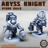 Описание картинки Abyss Knight - Hydro Guild от PocketSized Prints по цене 250руб | Свободный Рынок Миниатюр - СРМ - изображение - №2