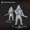 Описание картинки Death Corps Specops Squad от Manufactorum76 по цене 800руб | Свободный Рынок Миниатюр - СРМ - изображение - №3