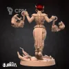 Описание картинки Fiora, the Fire Monk от PocketSized Prints по цене 200руб | Свободный Рынок Миниатюр - СРМ - изображение - №2