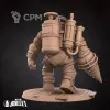 Описание картинки Underwater Duet: Mr. Bubbles and Tiny Angel от PocketSized Prints по цене 450руб | Свободный Рынок Миниатюр - СРМ - изображение - №4