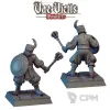 Описание картинки Prebuilt Fantasy Cossacks Warband от PocketSized Prints по цене 1 500руб | Свободный Рынок Миниатюр - СРМ - изображение - №4
