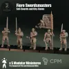 Описание картинки Fiore Swordsmasters от PocketSized Prints по цене 800руб | Свободный Рынок Миниатюр - СРМ - изображение - №2