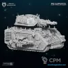 Описание картинки Battle Tank Multipart Set от PocketSized Prints по цене 4 000руб | Свободный Рынок Миниатюр - СРМ - изображение - №3