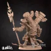 Описание картинки Tauren Chosen Chieftain от PocketSized Prints по цене 250руб | Свободный Рынок Миниатюр - СРМ - изображение - №2