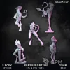 Описание картинки Chaos Excess – Succubus Unit Set от PocketSized Prints по цене 850руб | Свободный Рынок Миниатюр - СРМ - изображение - №2