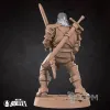 Описание картинки White Wolf Knight от PocketSized Prints по цене 200руб | Свободный Рынок Миниатюр - СРМ - изображение - №3