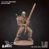 Описание картинки White Wolf Knight от PocketSized Prints по цене 200руб | Свободный Рынок Миниатюр - СРМ - изображение - №2