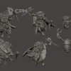 Описание картинки Gaelic Officer от PocketSized Prints по цене 350руб | Свободный Рынок Миниатюр - СРМ - изображение - №2