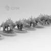 Описание картинки Flesh Hounds 5 моделей на выбор. от WastelandMiniatures по цене 1 100руб | Свободный Рынок Миниатюр - СРМ - изображение - №3
